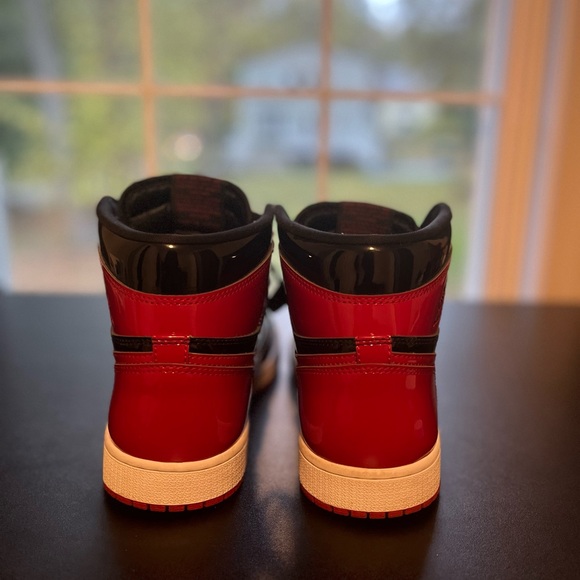 Men Jordan 1 Retro High OG patent bred - Picture 4 of 7